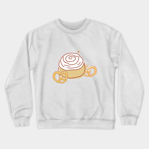 Cinnamon roll Crewneck Sweatshirt by SaiFani